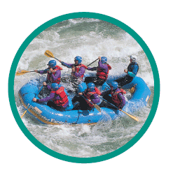 American River rafting with us