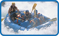 river rafting california