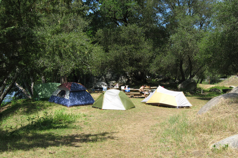 Meadow Campground on the American River