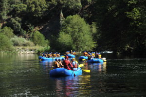 water rafting american river