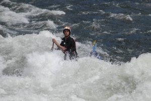 whitewater rafting on the American river