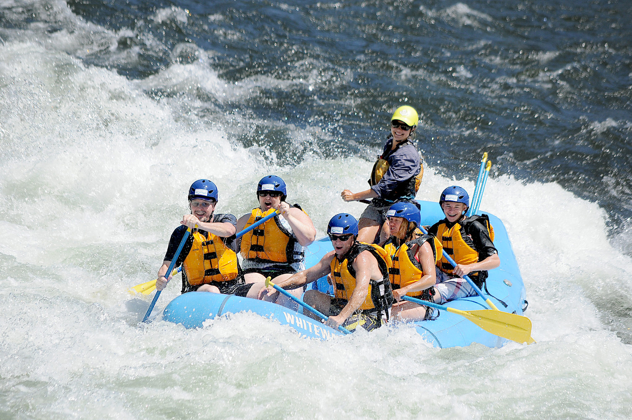 Best Places To Go Whitewater Rafting In California