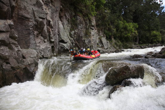 american river rafting vs wairoa river in New Zealand