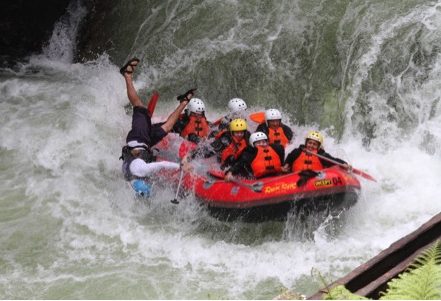 river rafting in New Zealand