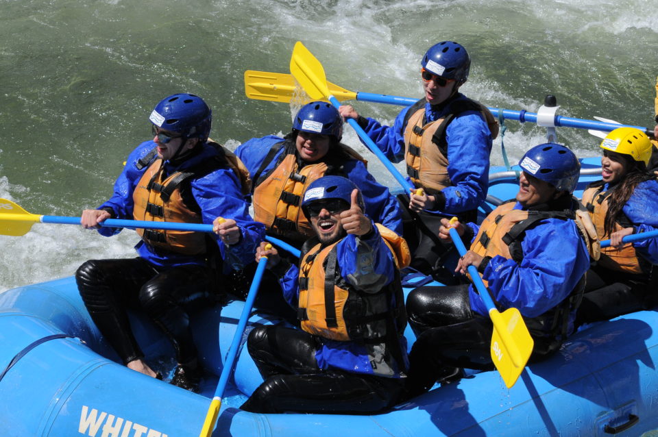 what to wear on a spring white water rafting trip