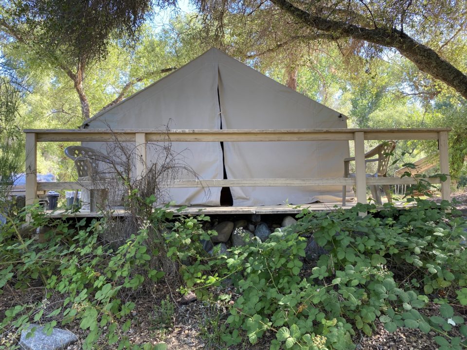 View of Cabin Tent